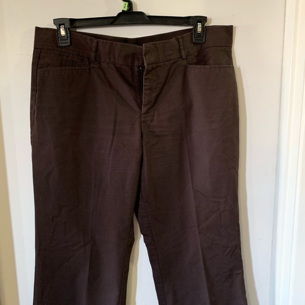 Woman’s Plus Dockers Dark Brown Slacks Size 16M